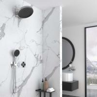 Душевая система со смесителем Vincea  VSFW-422TI3CH монтаж встраиваемая в стену с термостатом хром