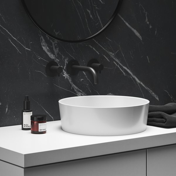 Смеситель для раковины Ravak Espirit X070276 черный матовый