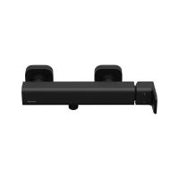 Смеситель для душа Ravak 10° Free black X070153 настенный 
без термостата черный матовый