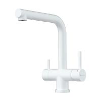 Смеситель для кухни Omoikiri Takamatsu-S 4994357 с подключением к фильтру белый