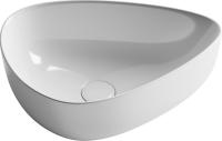 Раковина накладная нестандартная Ceramica Nova Element CN5026 фарфор цвет белый