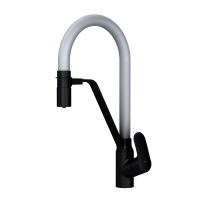 Смеситель для кухни Am.Pm Like F8007825 с подключением к фильтру черный/серый