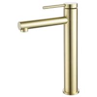 Смеситель для раковины Abber Emotion AF8811G матовое золото