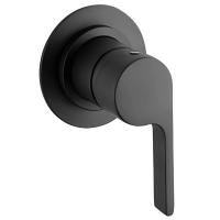 Смеситель для душа Webert DoReMi DR880101560 встраиваемый в стену 
без термостата черный