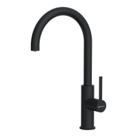 Смеситель для кухни Omoikiri Okawa 2 Plus 4994551 с подключением к фильтру графит