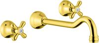 Смеситель для раковины Webert Armony AM750404010 золото