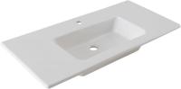 Раковина мебельная прямоугольная Allen Brau Fantasy 4.11027.20 керамика цвет белый