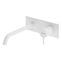 Смеситель для раковины Cezares Leaf LEAF-BLI1-20-L-BIO белый матовый