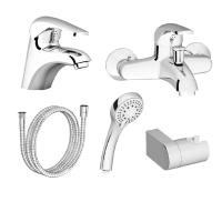 Комплект смесителей 5 в 1  Ravak Rosa 70508017 хром
