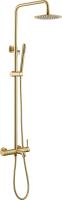 Душевая система со смесителем Boheme Uno 468-MG монтаж настенная без термостата Matt Gold