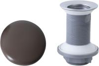 Донный клапан без перелива Allen Brau Fantasy 5.11001.TP пластик/керамика коричневый матовый