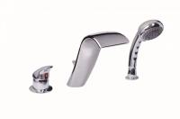 Смеситель для ванны или душа Boheme Cobra 390 на борт ванны 
без термостата 