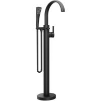 Смеситель для ванны Ravak Freedom X070435 напольный 
без термостата черный матовый