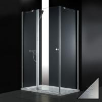 Душевой угол Cezares Elena ELENA-AH-1-120/100-P-Cr-L прямоугольная  стекла , профиль 