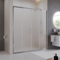 Душевая дверь BelBagno Uno UNO-195-BF-2-170-P-Cr 170 см стекла матовые, профиль хром