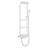 Душевая система со смесителем Black&White Seasons W1210 монтаж настенная без термостата белый