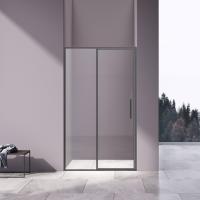 Душевая дверь Vincea Slim VDP-4SL120CLGM 120 см стекла прозрачные, профиль вороненая сталь