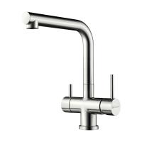 Смеситель для кухни Omoikiri Takamatsu 4994085 с подключением к фильтру нержавеющая сталь