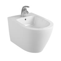 Биде подвесное Grossman Санфаянс GR-BPR4455 фаянс, цвет белый глянцевый