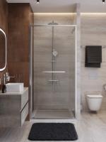 Душевая дверь складная Cezares Lux LUX-B-FS-1-100-C-CR 100 см стекла прозрачные профиль хром