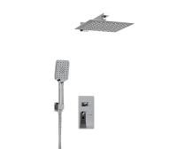 Душевая система со смесителем Wasserkraft  A16190 монтаж встраиваемая в стену без термостата хром