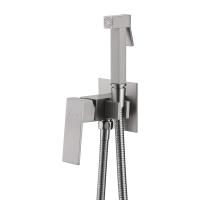 Гигиенический душ Abber Daheim AF8226SP встраиваемый в стену сатин