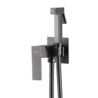 Гигиенический душ Abber Daheim AF8226NG встраиваемый в стену никель