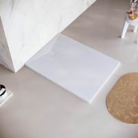 Душевой поддон низкий RGW TSS-W 553502817-01 прямоугольный стеклопластик 170x80 белый