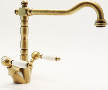 Смеситель для кухни Webert Dorian DO780102065 без подключения к фильтру бронза