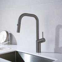 Смеситель для кухни Vincea  VKF-107GM без подключения к фильтру вороненая сталь