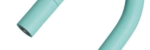 Смеситель для кухни Omoikiri Akita-S 4994436 с подключением к фильтру azur blue