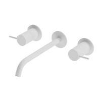 Смеситель для раковины Cezares Leaf LEAF-BLI3L-20-L-BIO белый матовый