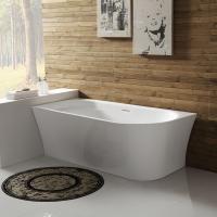 Акриловая ванна пристенная BelBagno  BB410-1500-780-L 150x80 прямоугольная цвет белый
