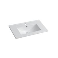 Раковина мебельная прямоугольная Vincea  VBS-13970S1 фарфор цвет белый