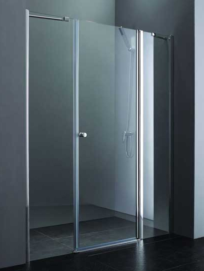 Душевая дверь Cezares Elena ELENA-W-B-13-90+60/60-C-Cr 120 см стекла прозрачные, профиль хром
