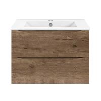 Тумба  подвесная Vincea Mia Slim VMC-2MC600S1VO 60 см  2 ящика цвет V.Oak 