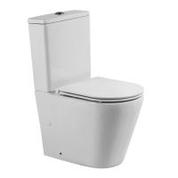 Унитаз напольный BelBagno Flay-R  Tornado фаянс белый