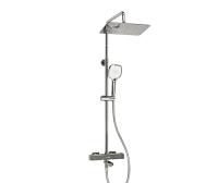 Душевая система со смесителем Wasserkraft  A199.069.065.087.CH Thermo монтаж настенная с термостатом хром