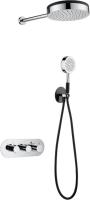 Душевая система со смесителем Cezares Moon MOON-SET-TA250-01 монтаж  с термостатом 