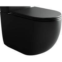 Чаша напольного унитаза Ceramica Nova Metropol CN4001T-BMB цвет черный матовый