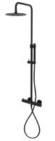 Душевая система со смесителем Paffoni Mini Birillo ZCOL638LIQNO монтаж настенная с термостатом 
