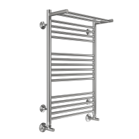 Полотенцесушитель водяной Terminus Аврора с полкой П16  50x80 4670078529428 хром