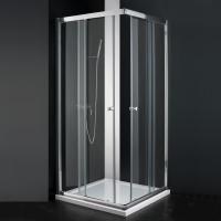 Душевой угол Cezares Anima ANIMA-W-A-2-90-C-Cr-IV квадратный 90x90 стекла прозрачные, профиль хром