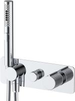 Смеситель для душа на 2 выхода Allen Brau Liberty 5.33009-00 встраиваемый в стену 
без термостата хром