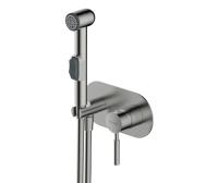 Гигиенический душ Wasserkraft Wern 4238 встраиваемый в стену никель