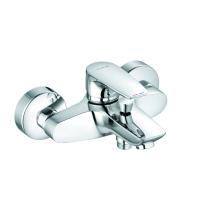 Смеситель для ванны или душа Kludi Pure&amp;Solid 346810575 настенный 
без термостата хром