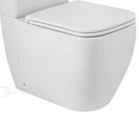 Чаша напольного унитаза BelBagno Luce BB2197CP-TOR/SC цвет белый