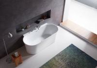 Акриловая ванна пристенная BelBagno  BB409-1700-800 170x80 овальная цвет белый