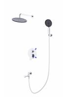 Душевая система со смесителем BelBagno Marino MARINO-VDSET-CRM монтаж встраиваемая в стену без термостата хром