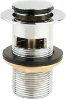 Донный клапан с переливом BelBagno BB-PCU-06-CRM латунь хром